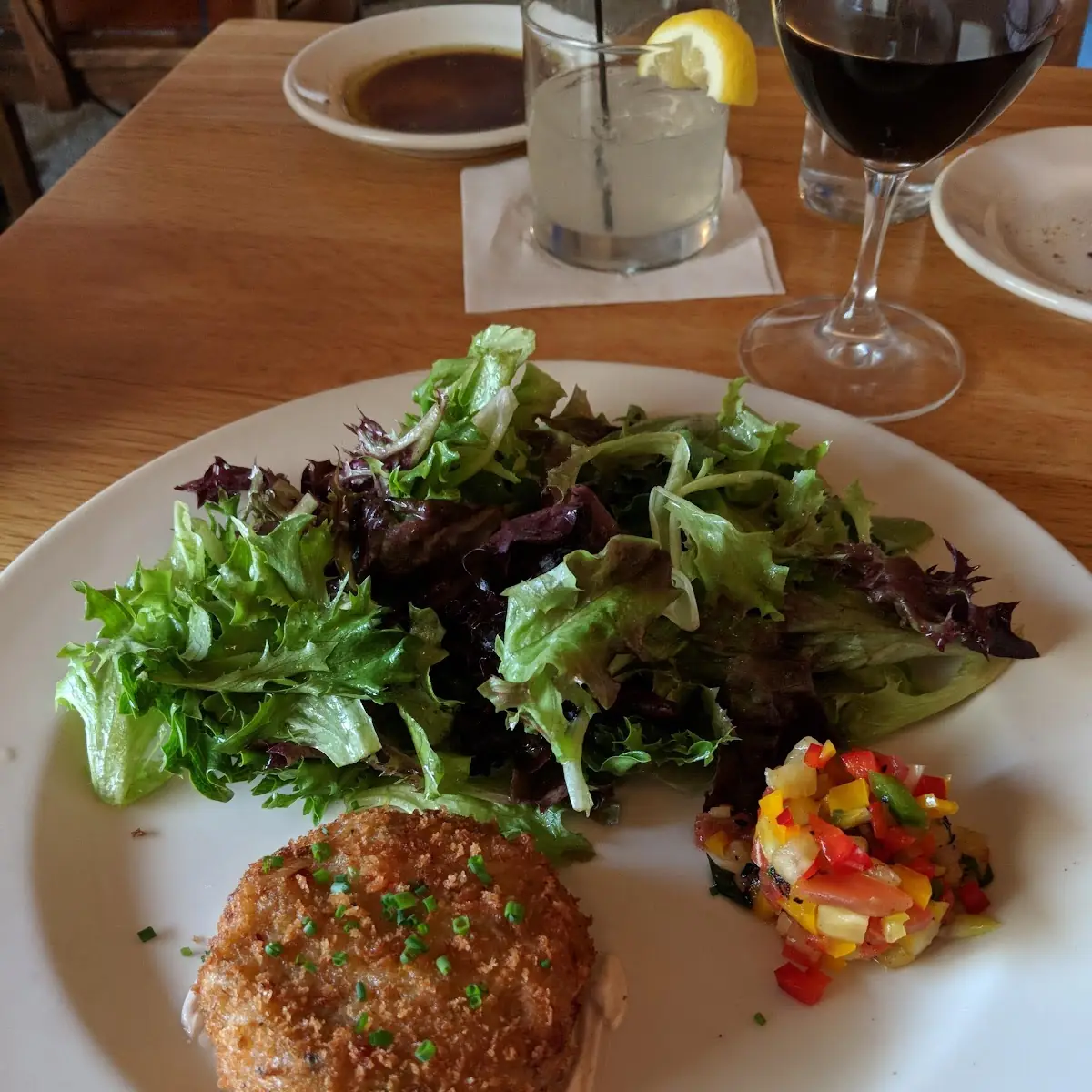 Crab Cake Salad