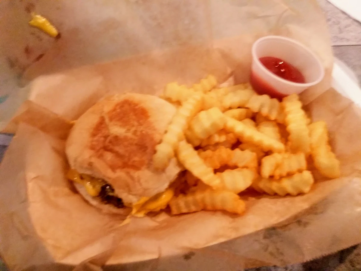 Double Cheeseburger with Fries