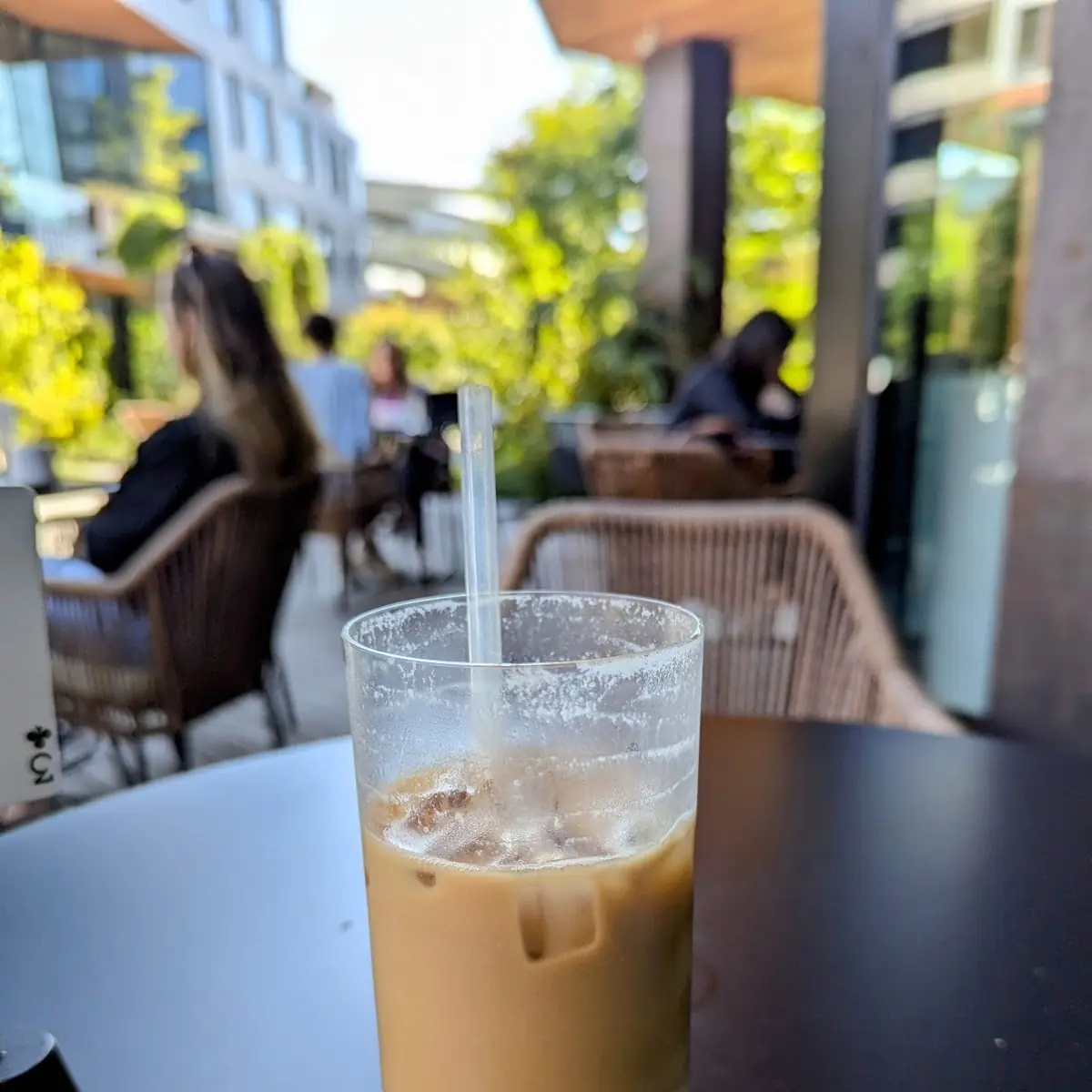 Iced Vanilla Latte