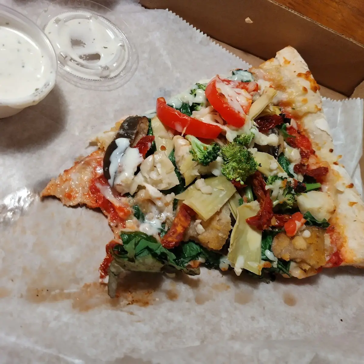 Gourmet Vegetarian Pizza