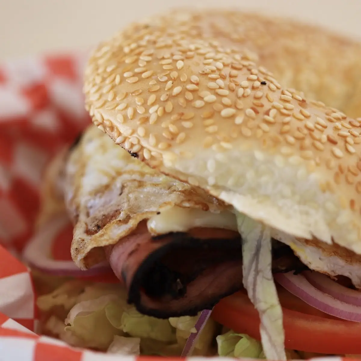 Sesame Bagel