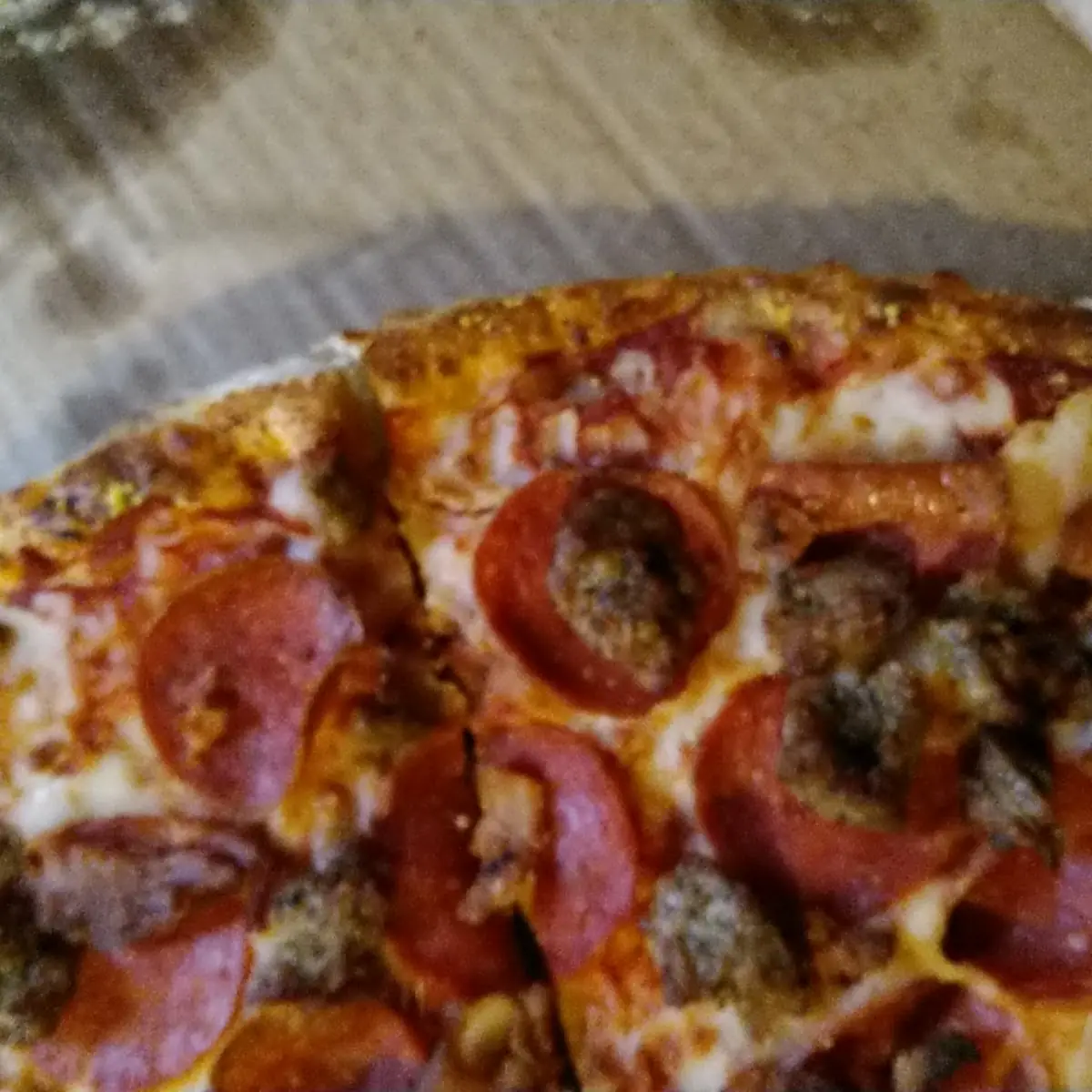 Large 2 Topping Thin Crust Pizza