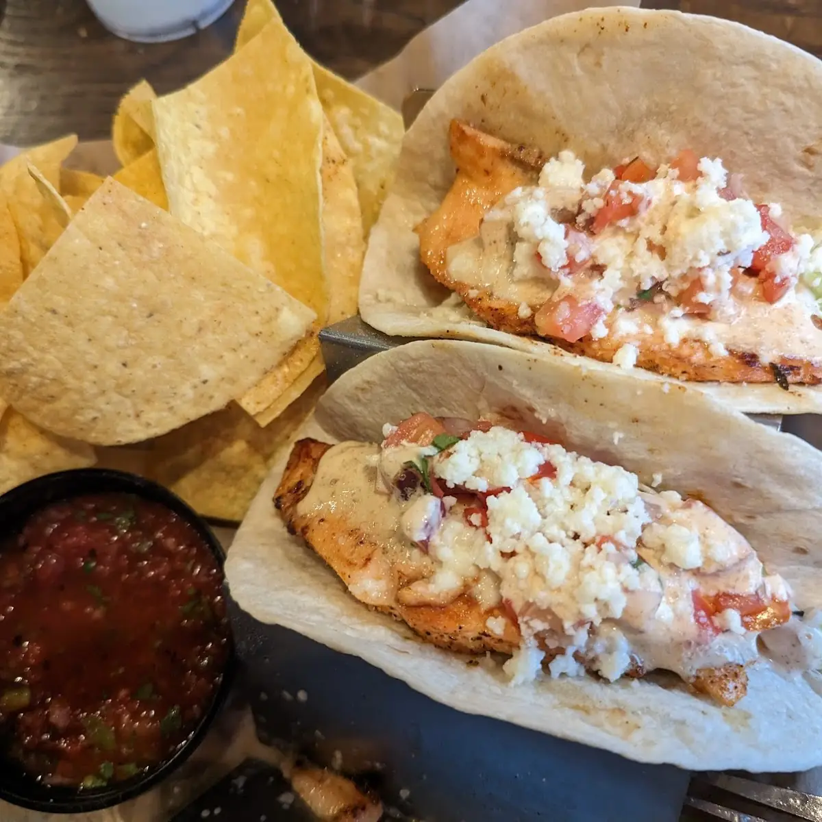 Blackened Salmon Tacos