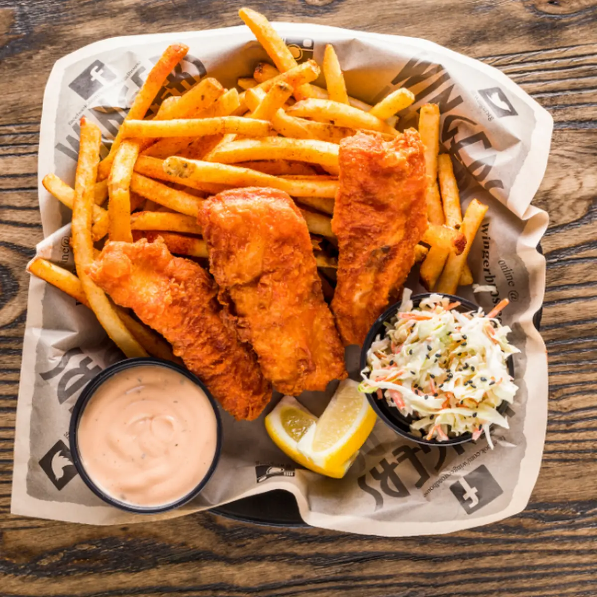 Hazy Wheat Battered Fish & Chips