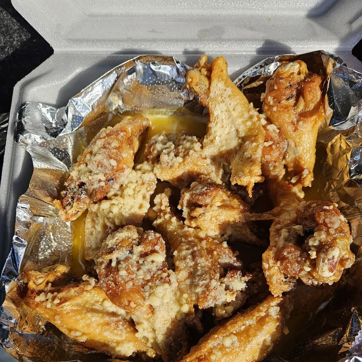 Garlic Parmesan Wings
