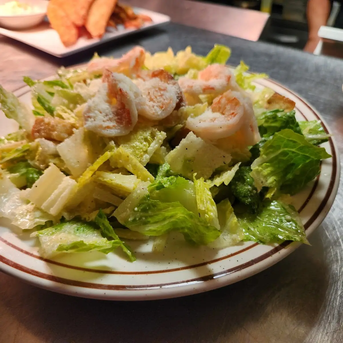 Ceaser Salad with Shrimp