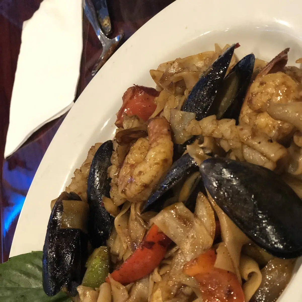 Seafood Drunken Noodle
