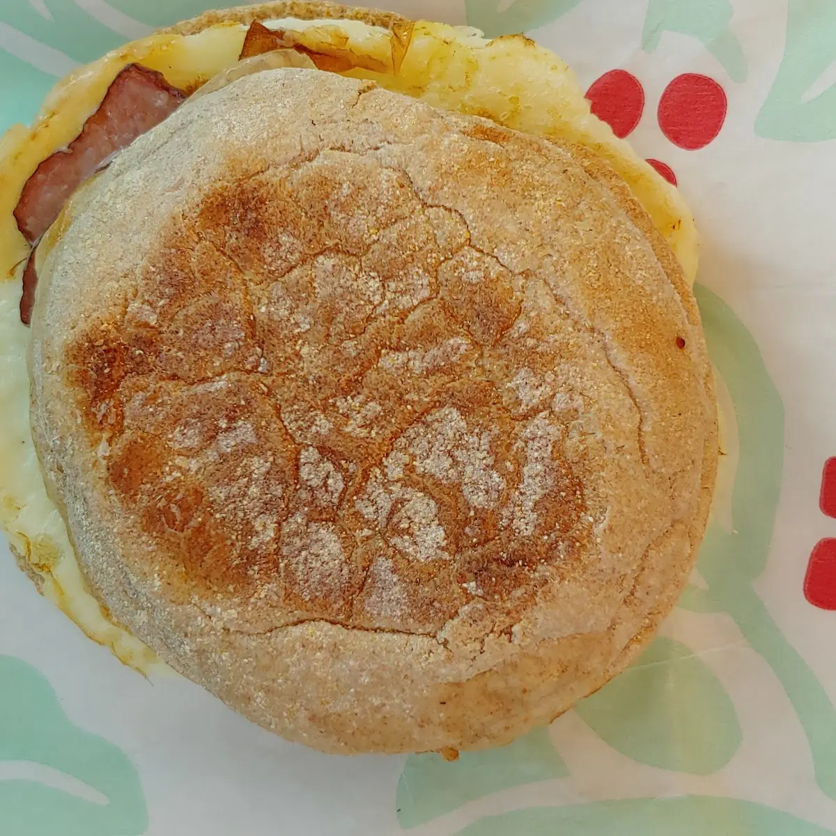 Turkey Bacon Cheddar & Egg White Sandwich