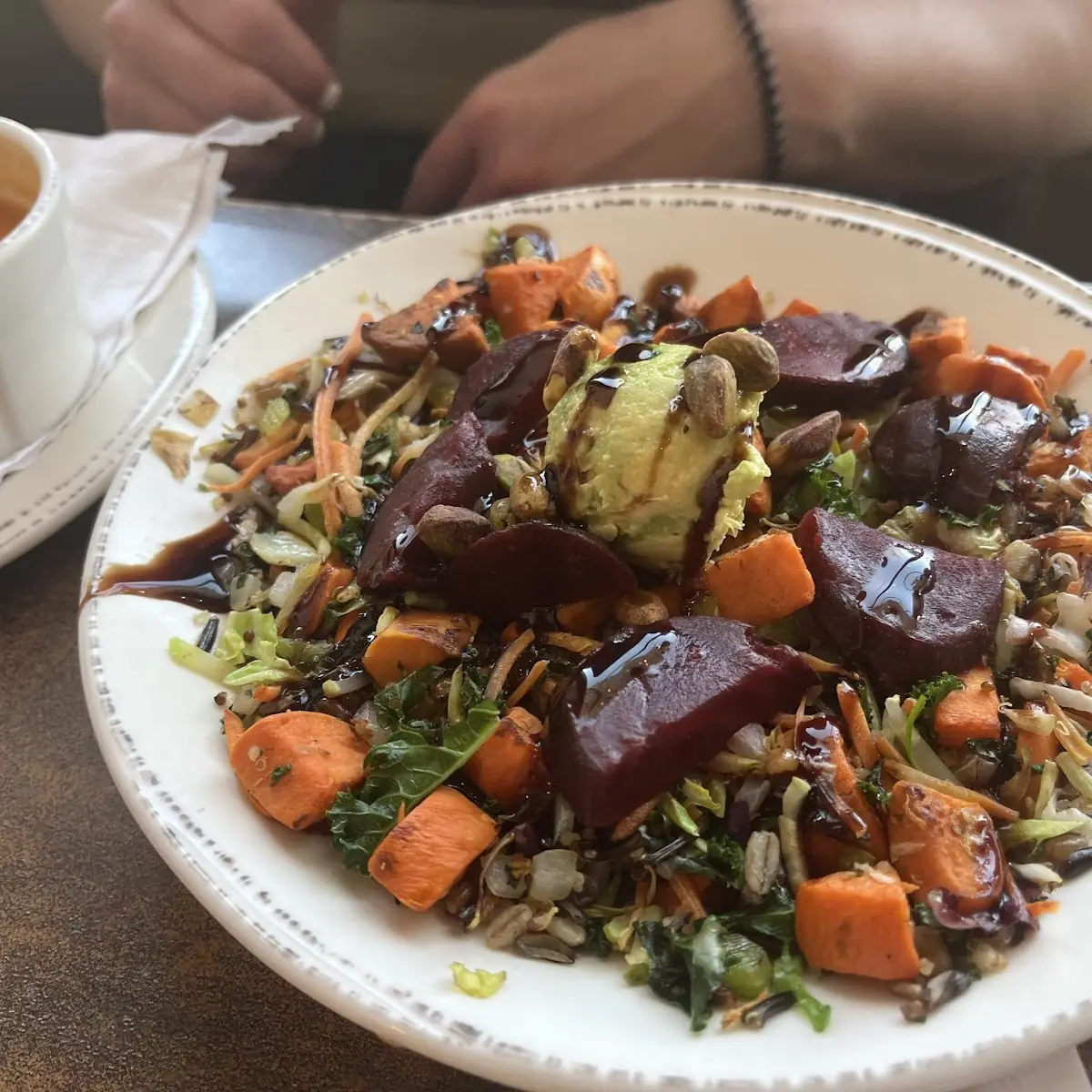 Pork Belly Sweet Potato Power Hash