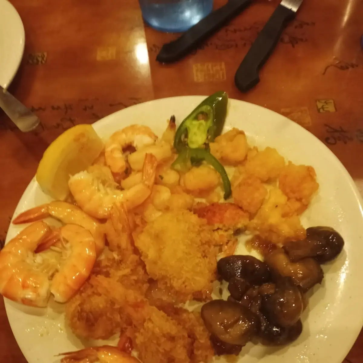 Fried Shrimp from Buffet