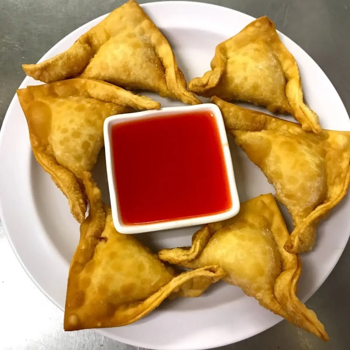 6 Fried Cheese Wonton