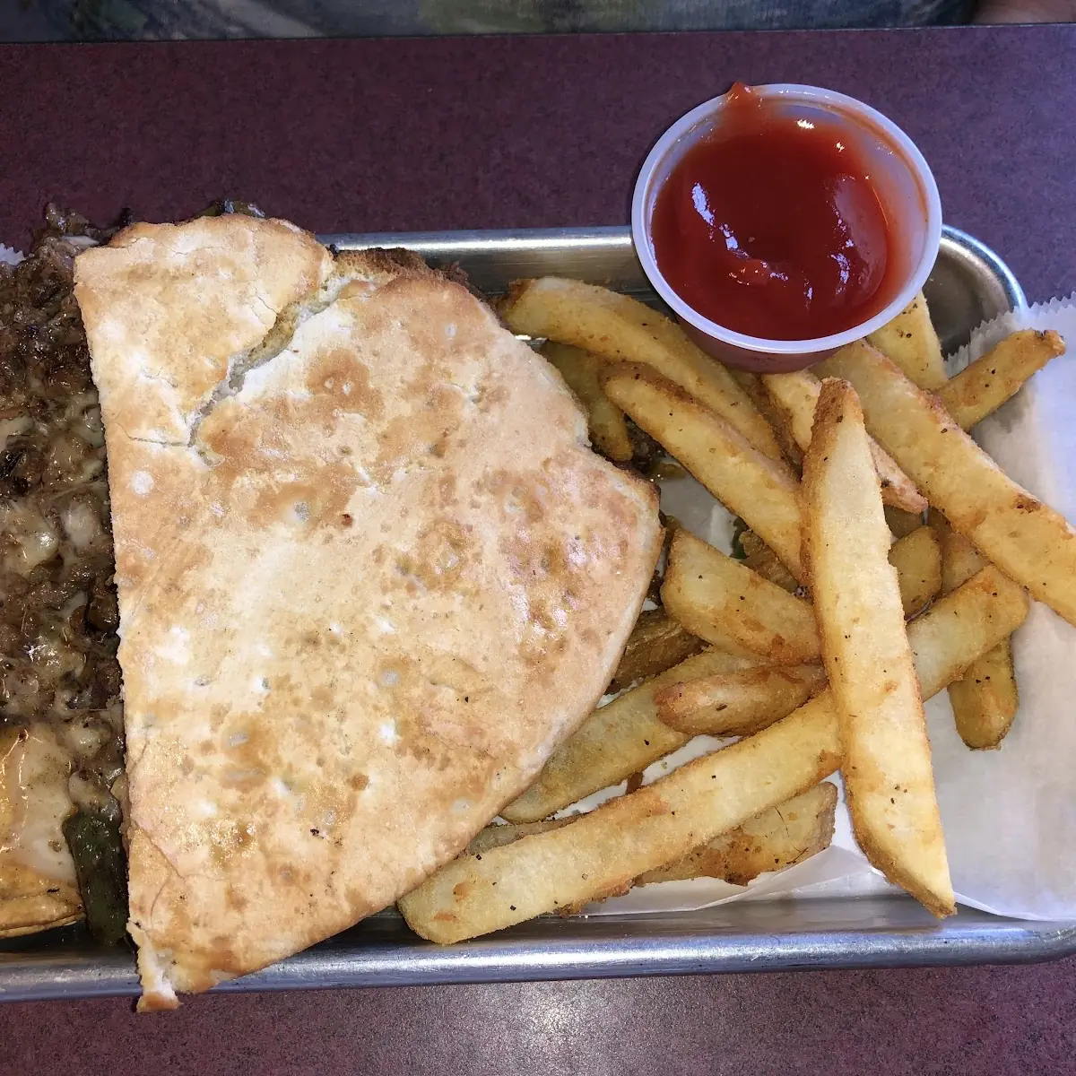 Philly Cheesesteak Panini