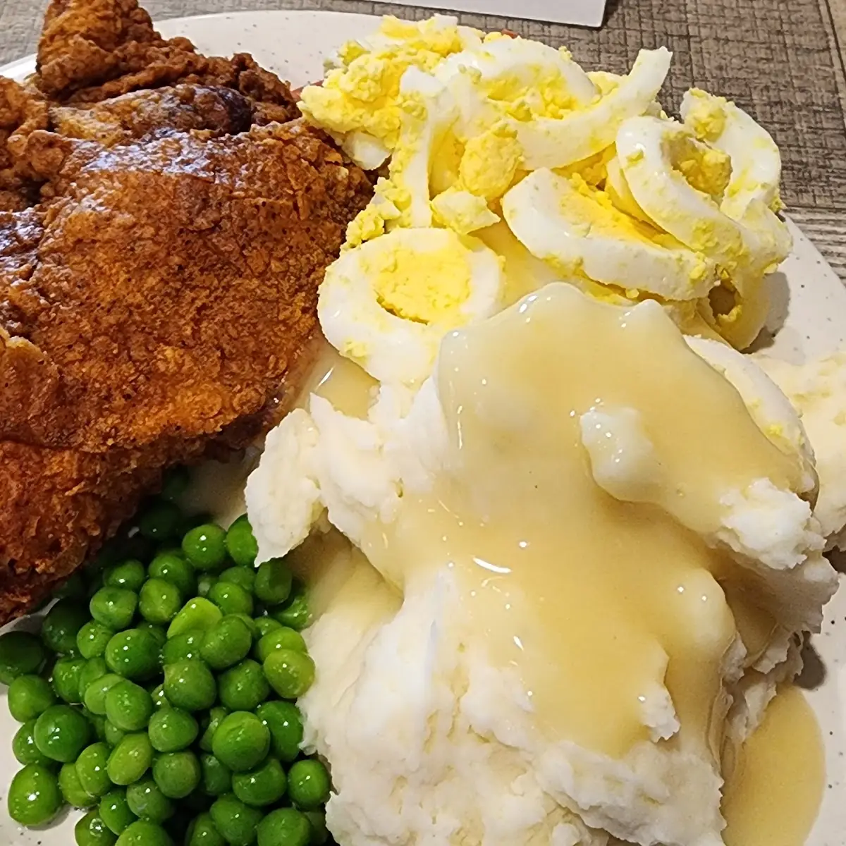 Chicken Mashed Potatoes Salad Bar