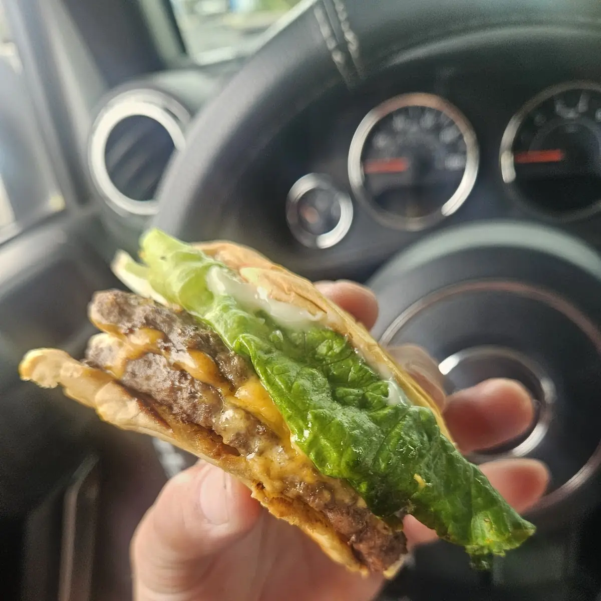 Cowboy Candy Crunch Burger
