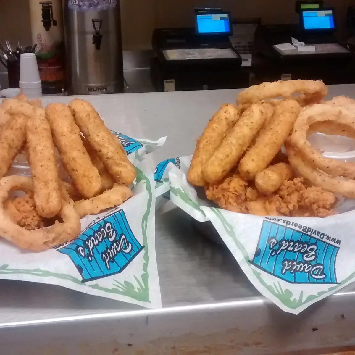 Hand-Breaded Onion Rings