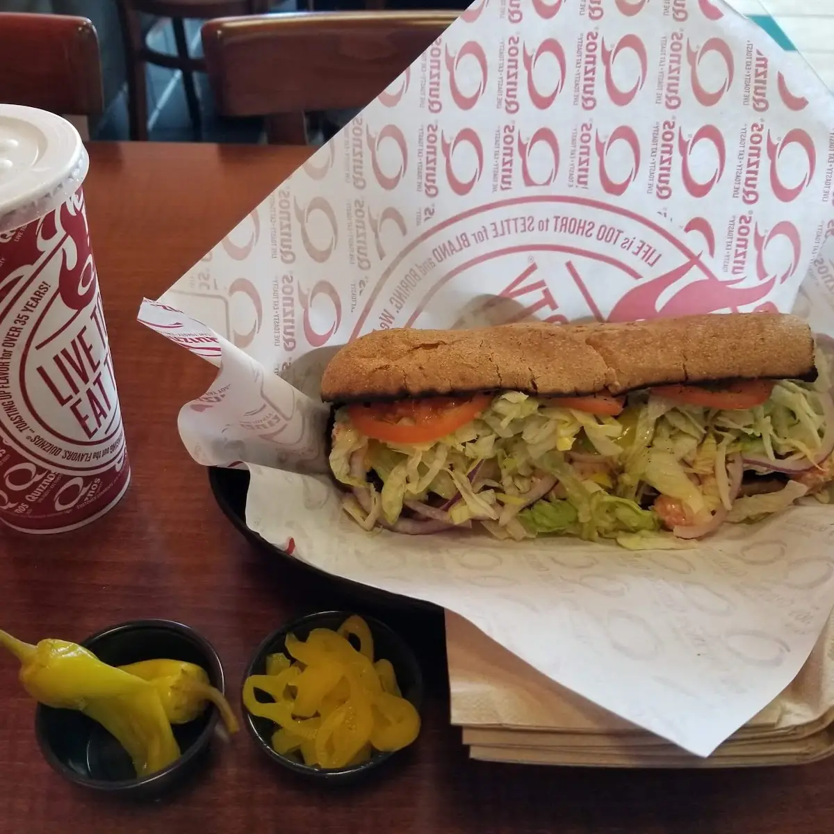 Lobster Wheat 8 Sandwich and Soda