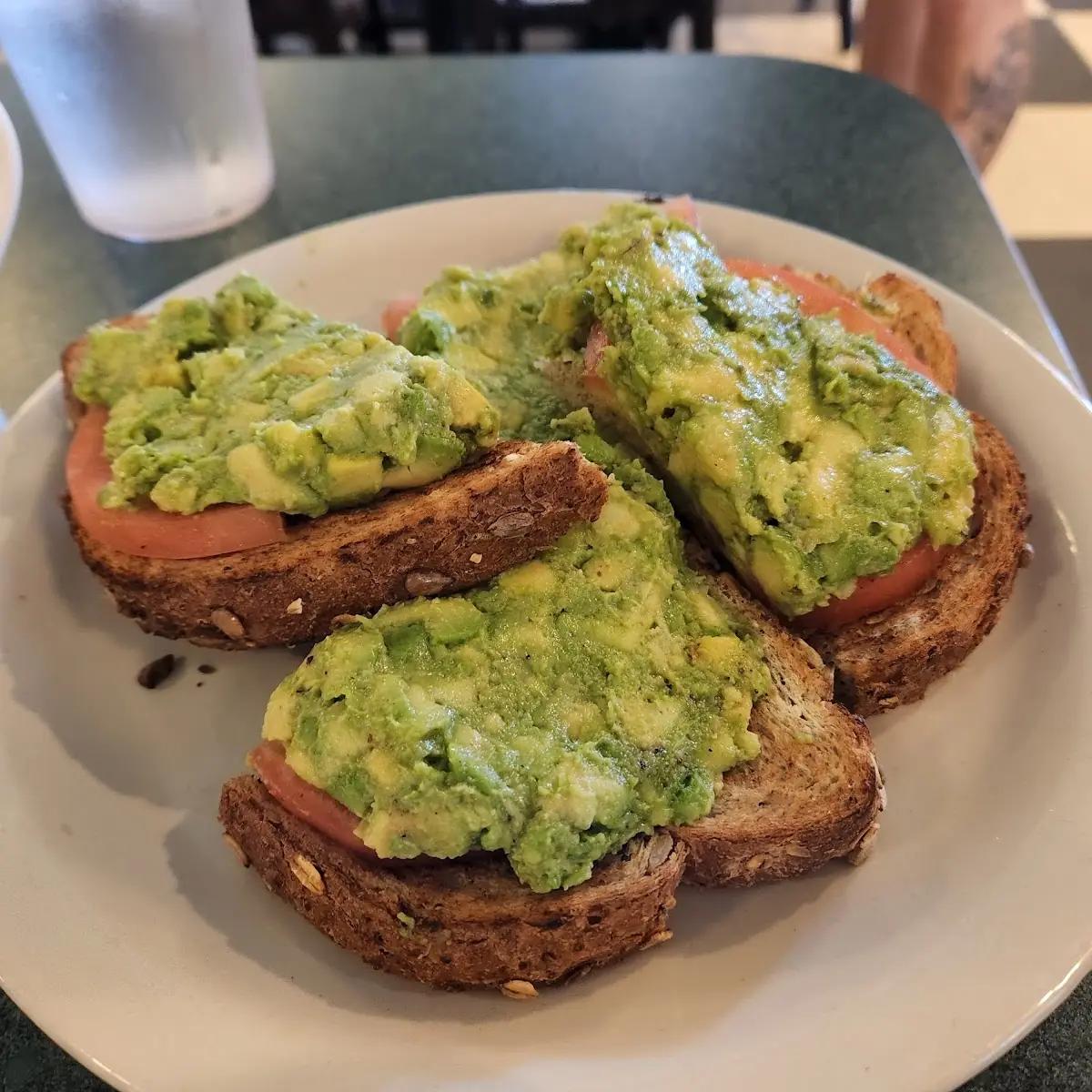 Avocado Toast with Feta Cheese