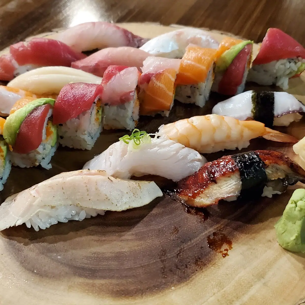 Assorted Sushi and Maki Rolls