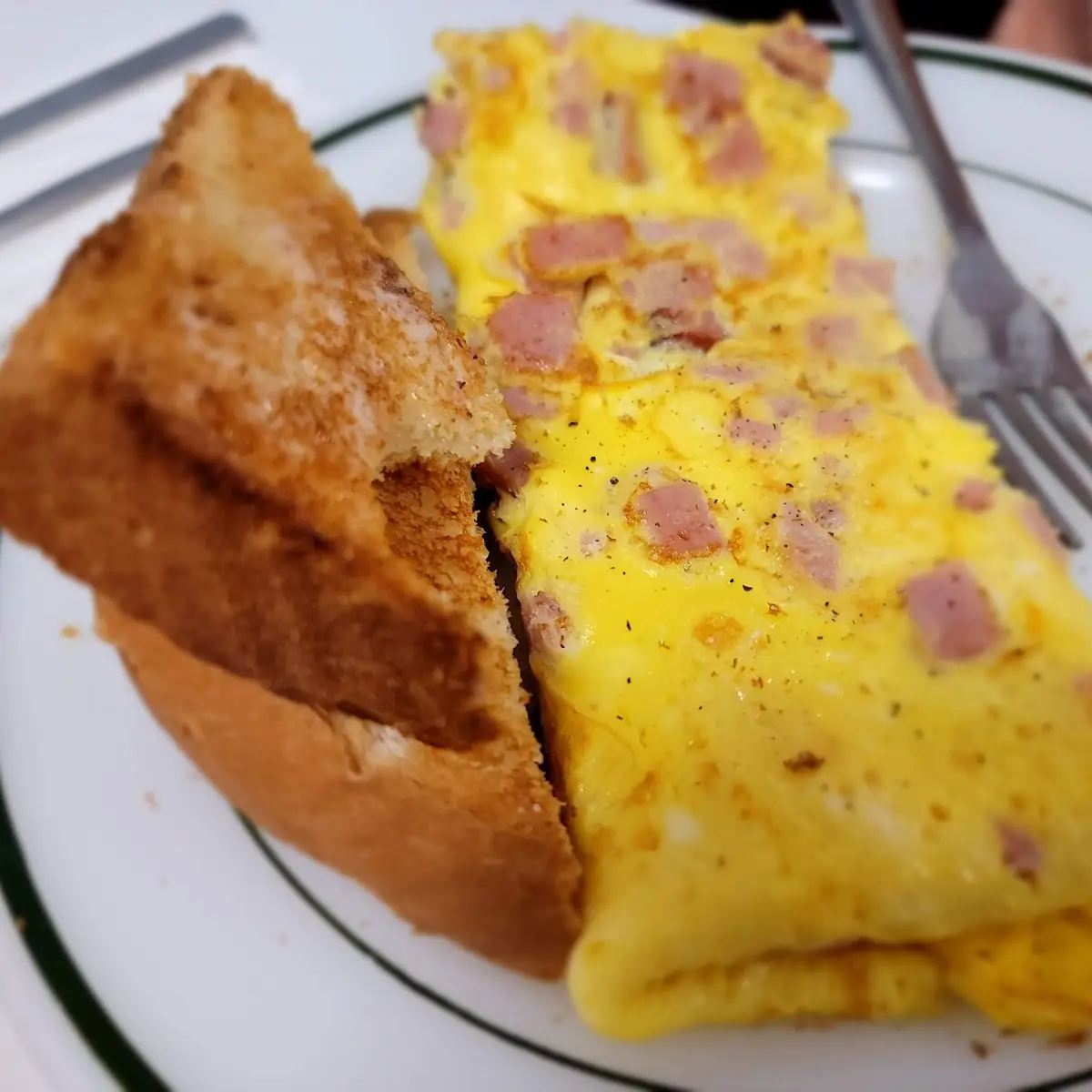 Ham and Cheese Omelette
