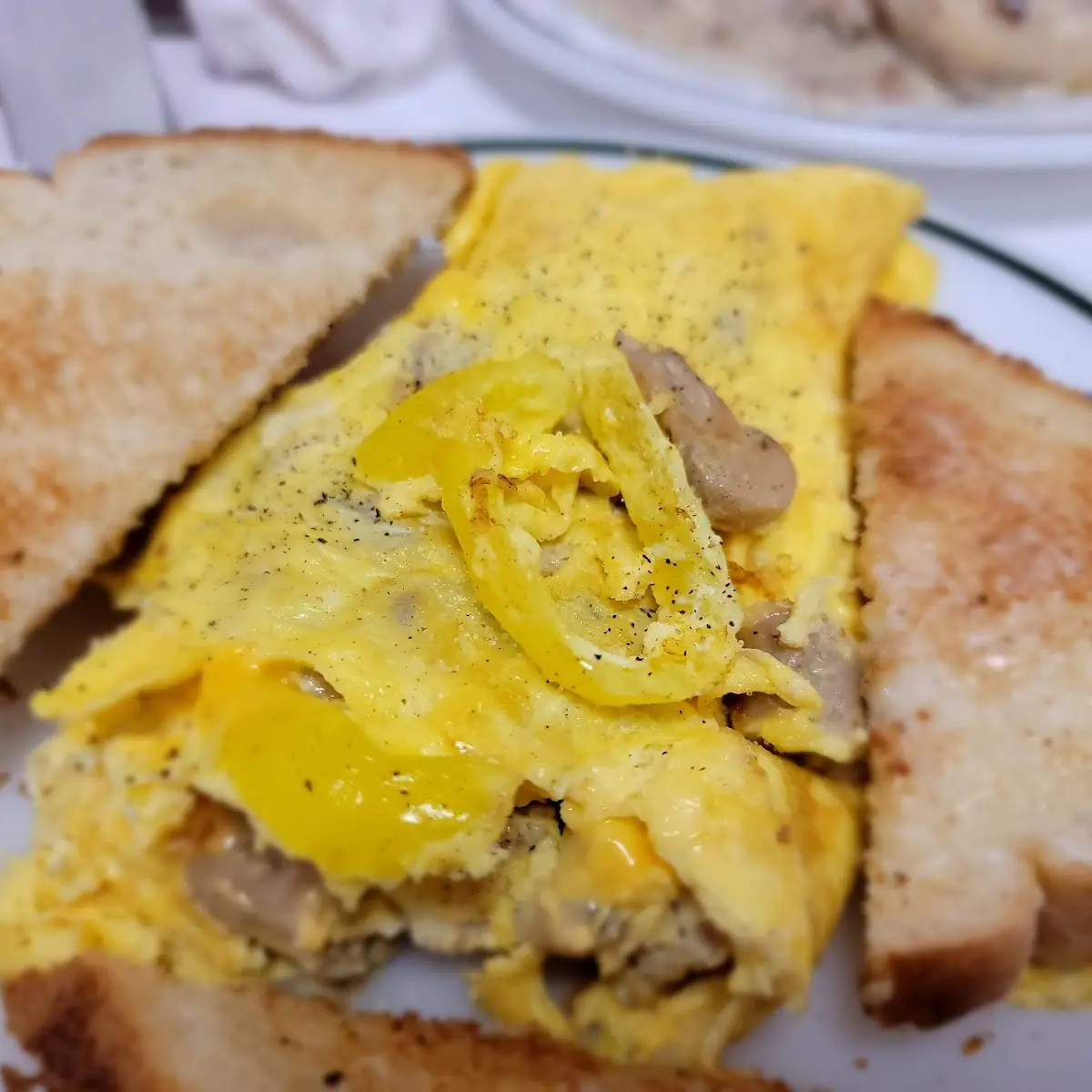 Mushroom Omelette