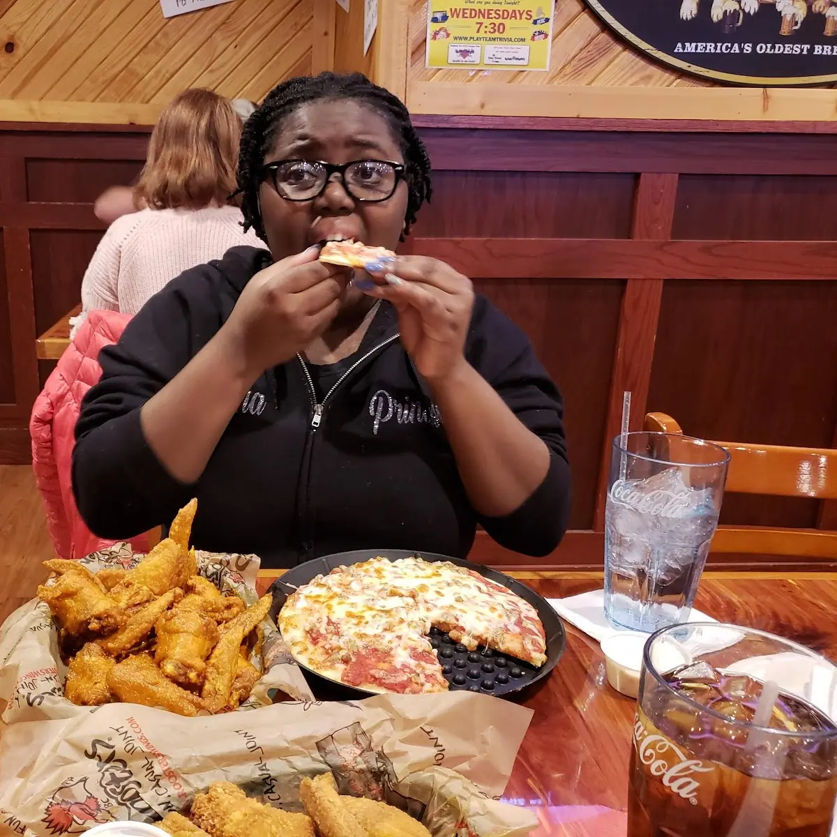 Meat Lovers Pizza Carolina Wings