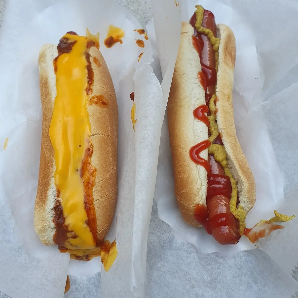 Chili Dog En Naked Dog