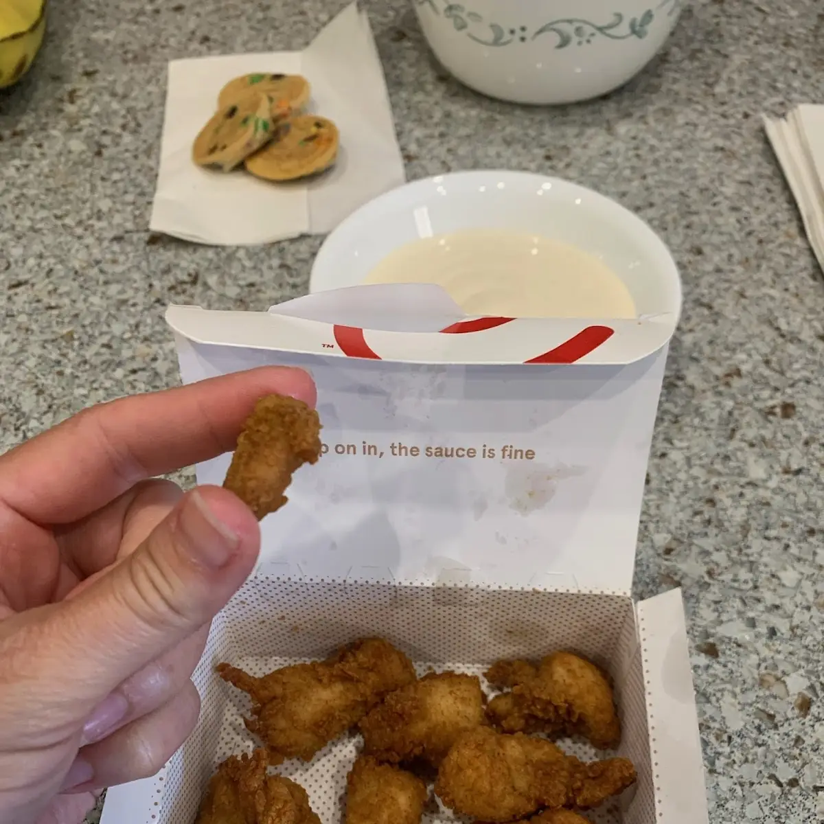 Tiny Chicken Nuggets for Full Price
