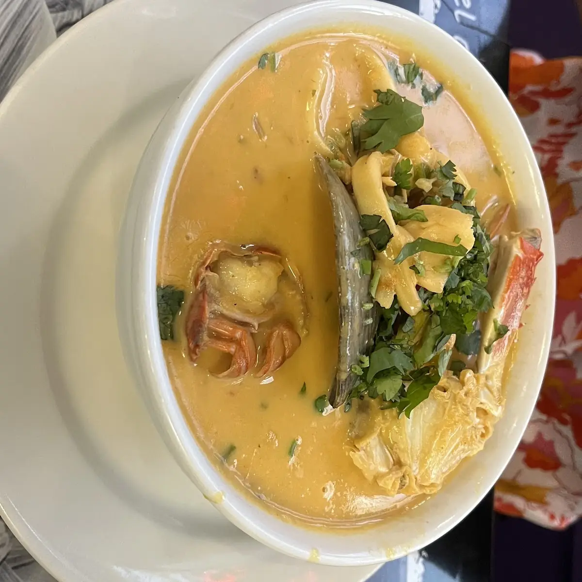 Mariscada En Crema