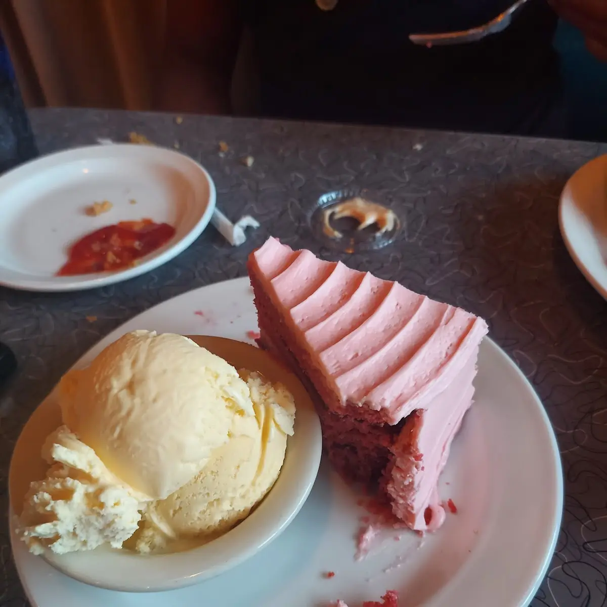 Strawberry Cake Slice