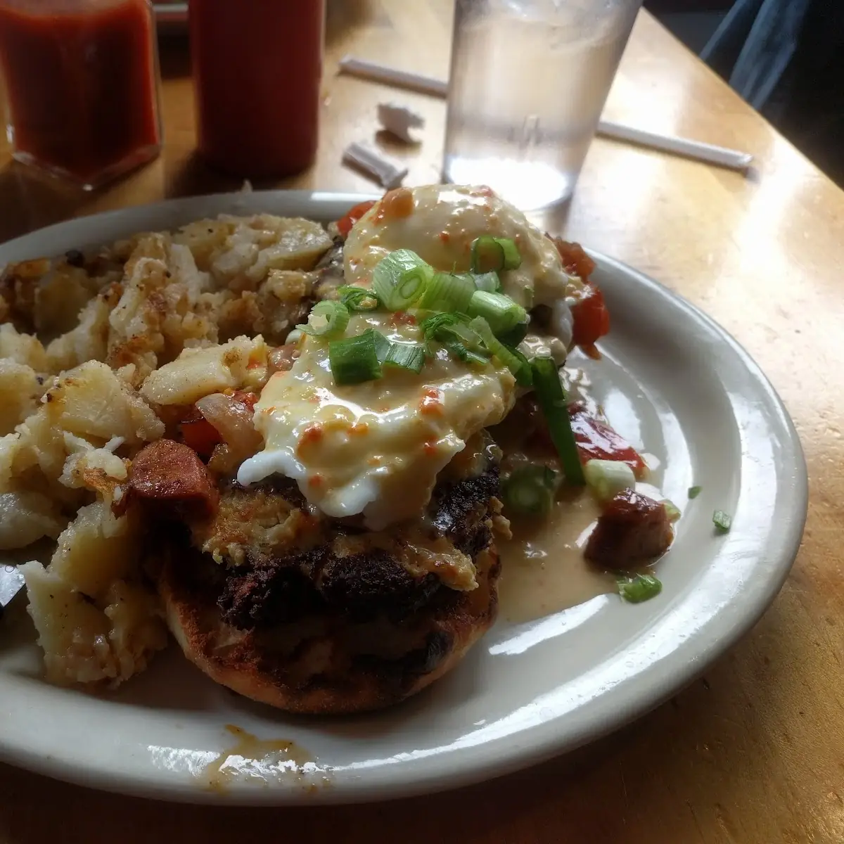 Crab Cake Andouille Sausage