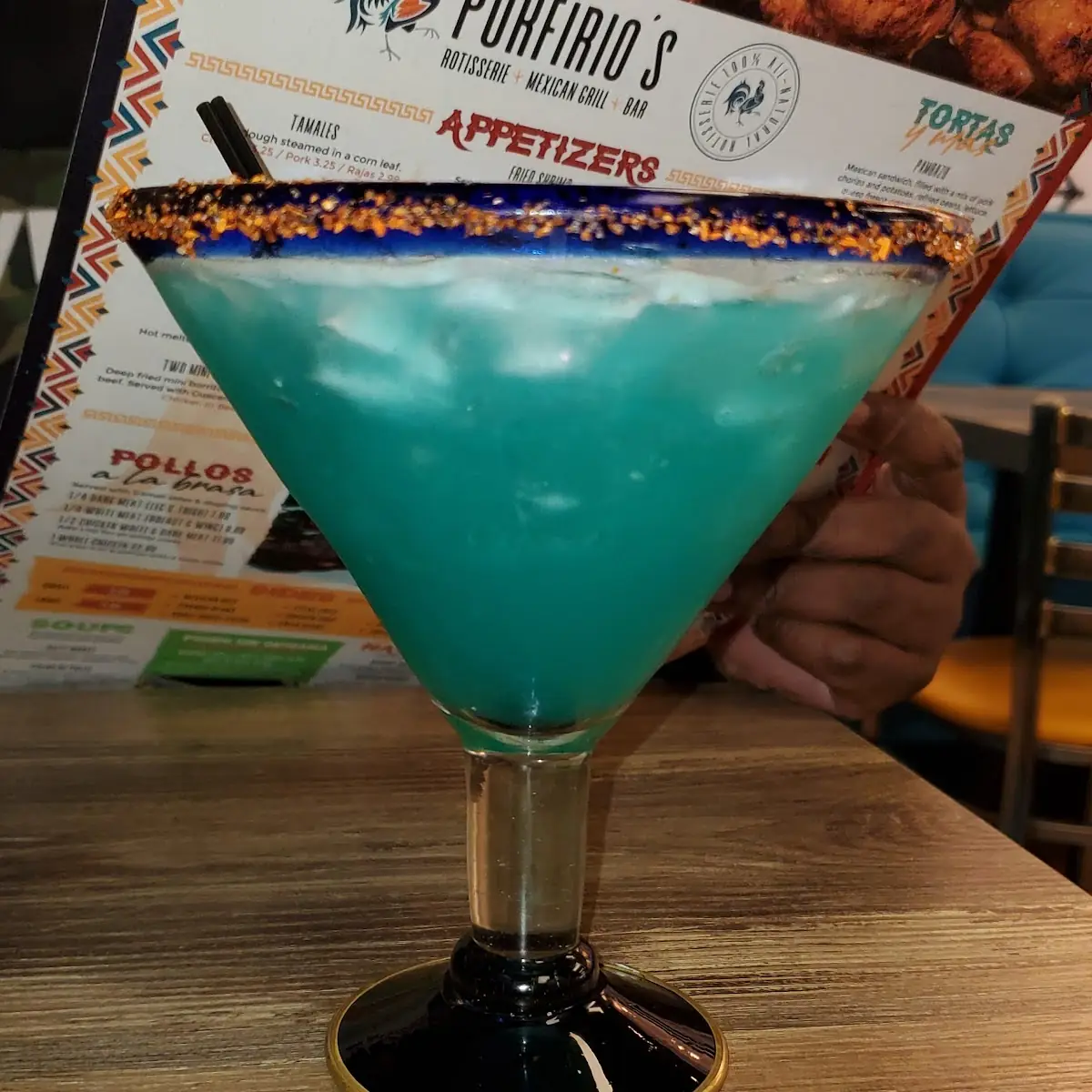 Blue Coconut Margaritas
