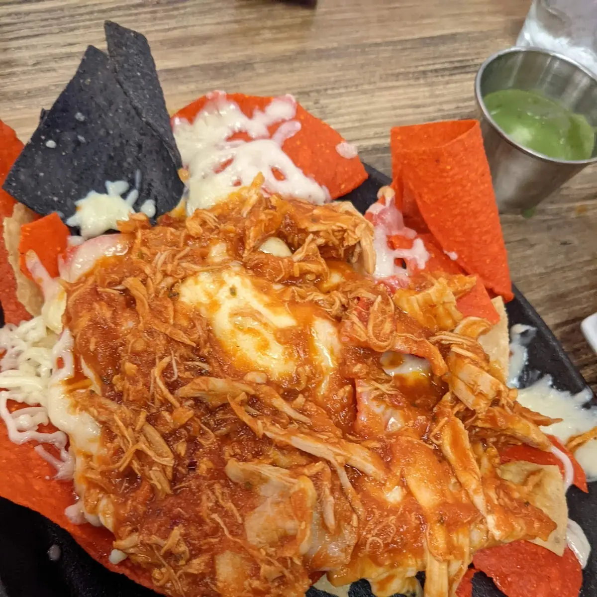 Shredded Chicken Nachos
