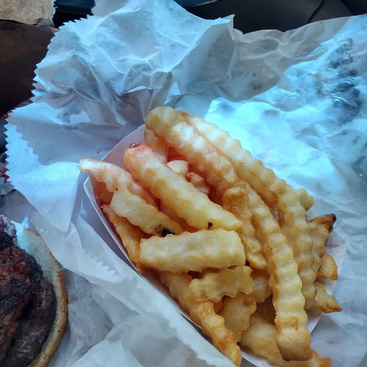 Bacon Double Bacon Burger with Fries