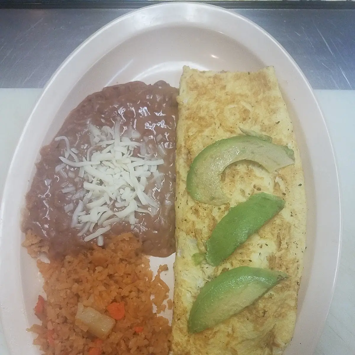 Omelet a La Mexicana