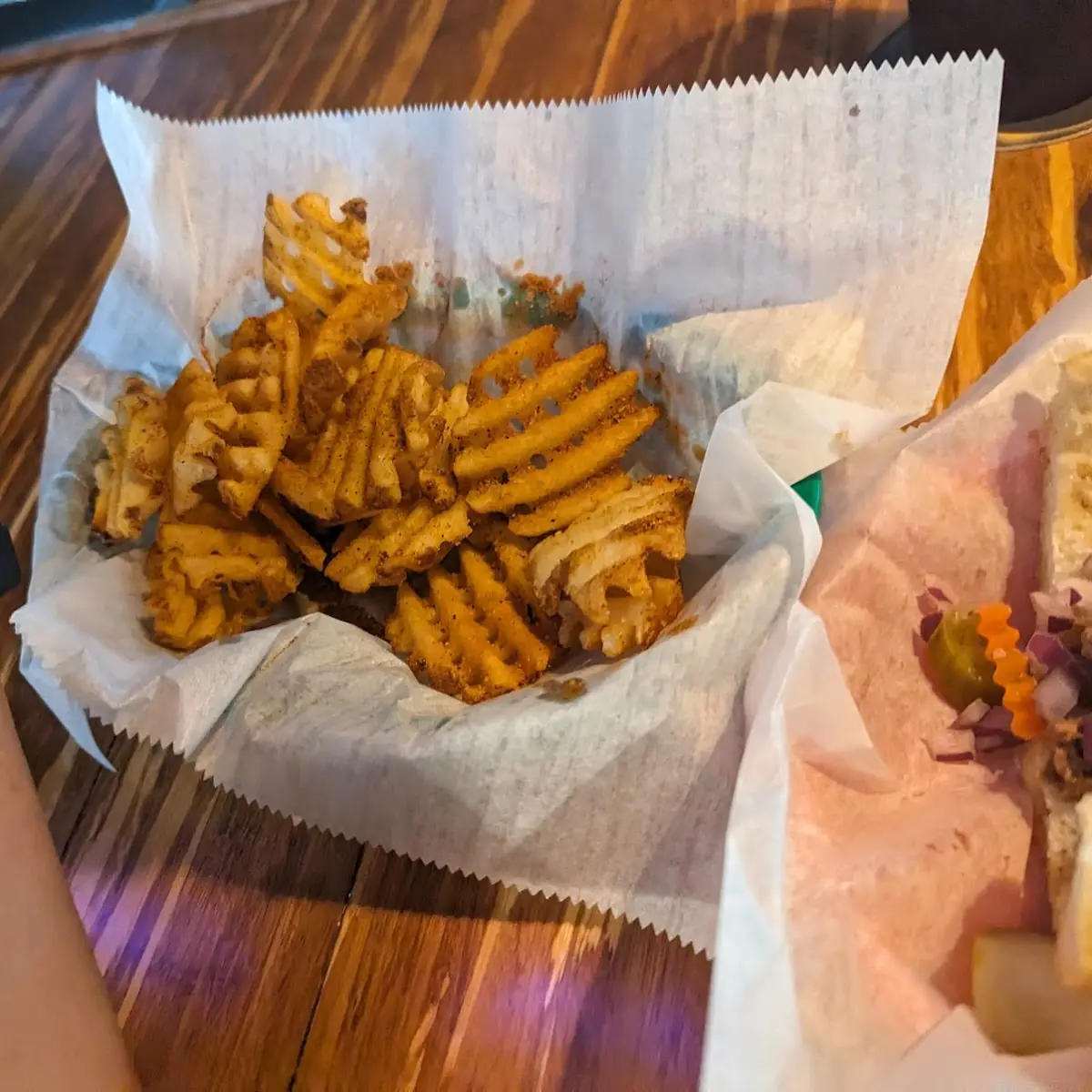 Cajun Waffle Fries