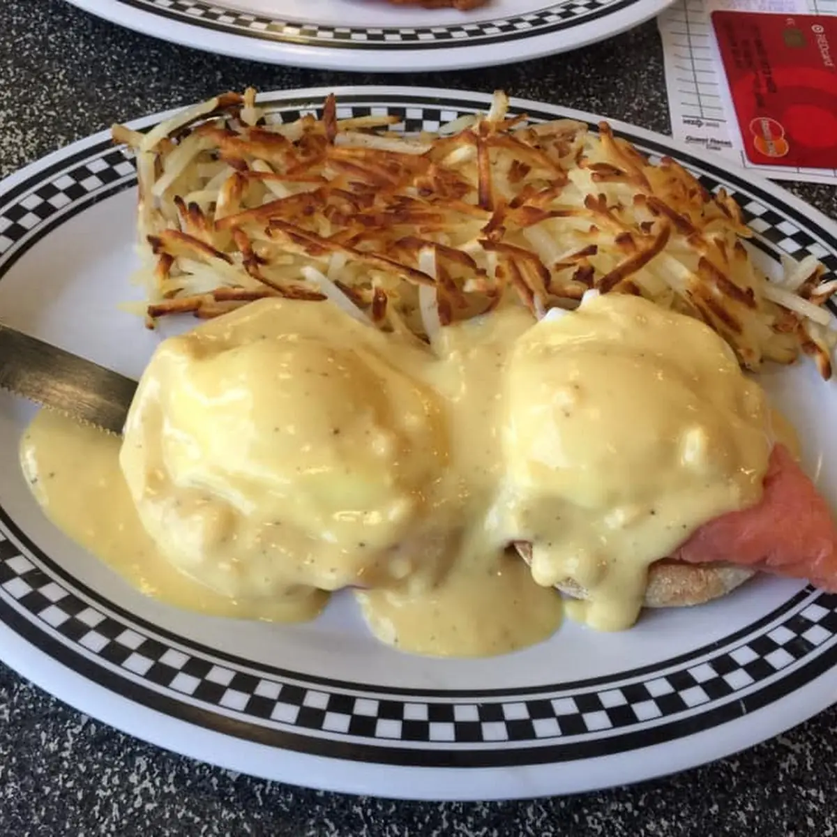 Corn Beef Hash Benedict