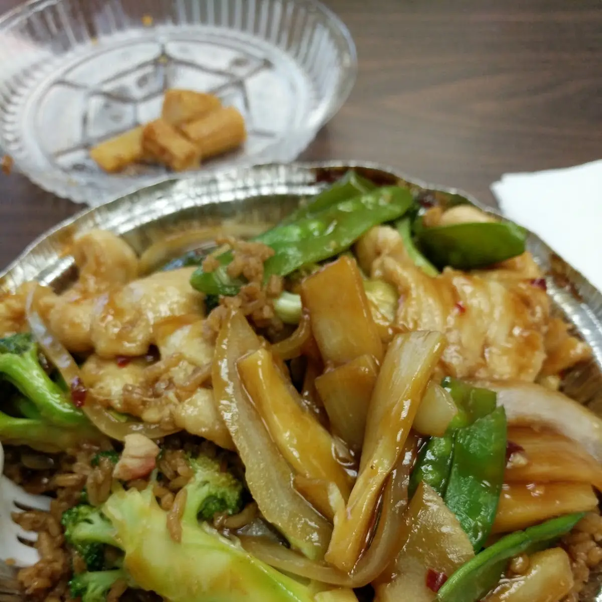 Chicken with Garlic Sauce