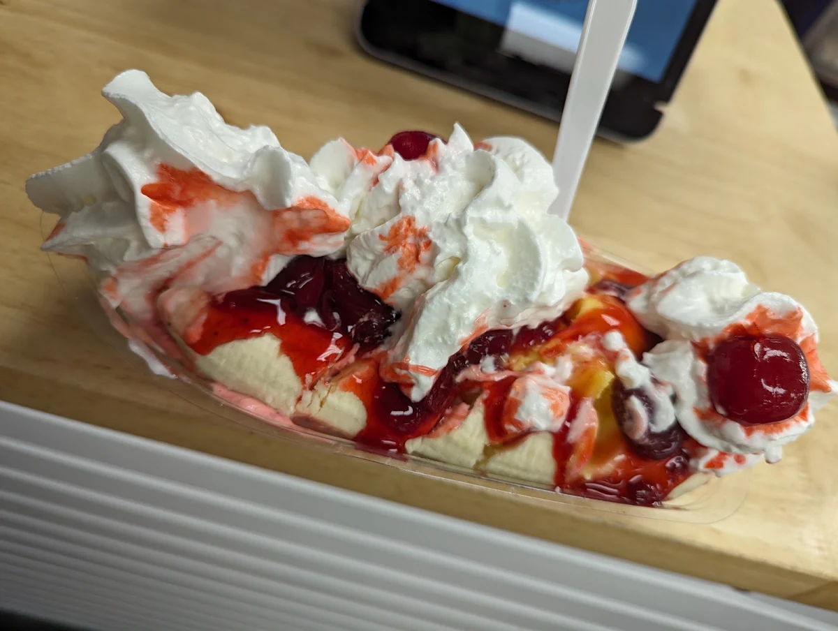 Banana Split with Two Scoops