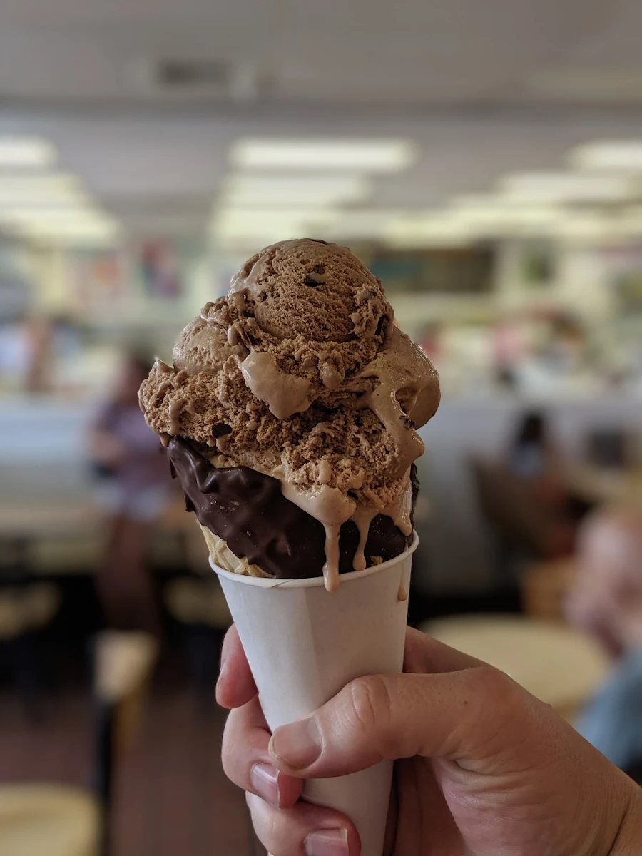 Chocolate Dipped Waffle Cone