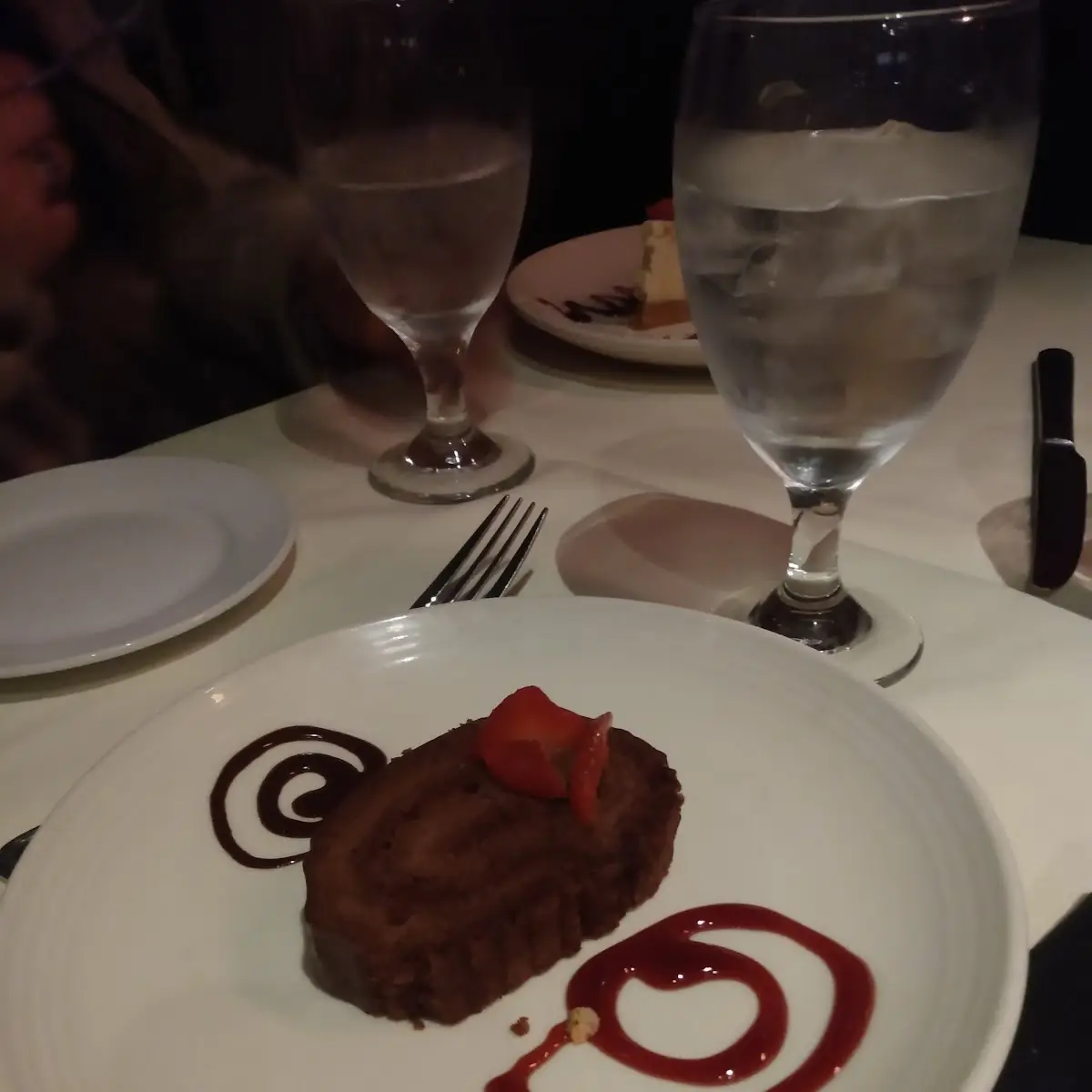Chocolate Lava Cake with Vanilla Ice Cream