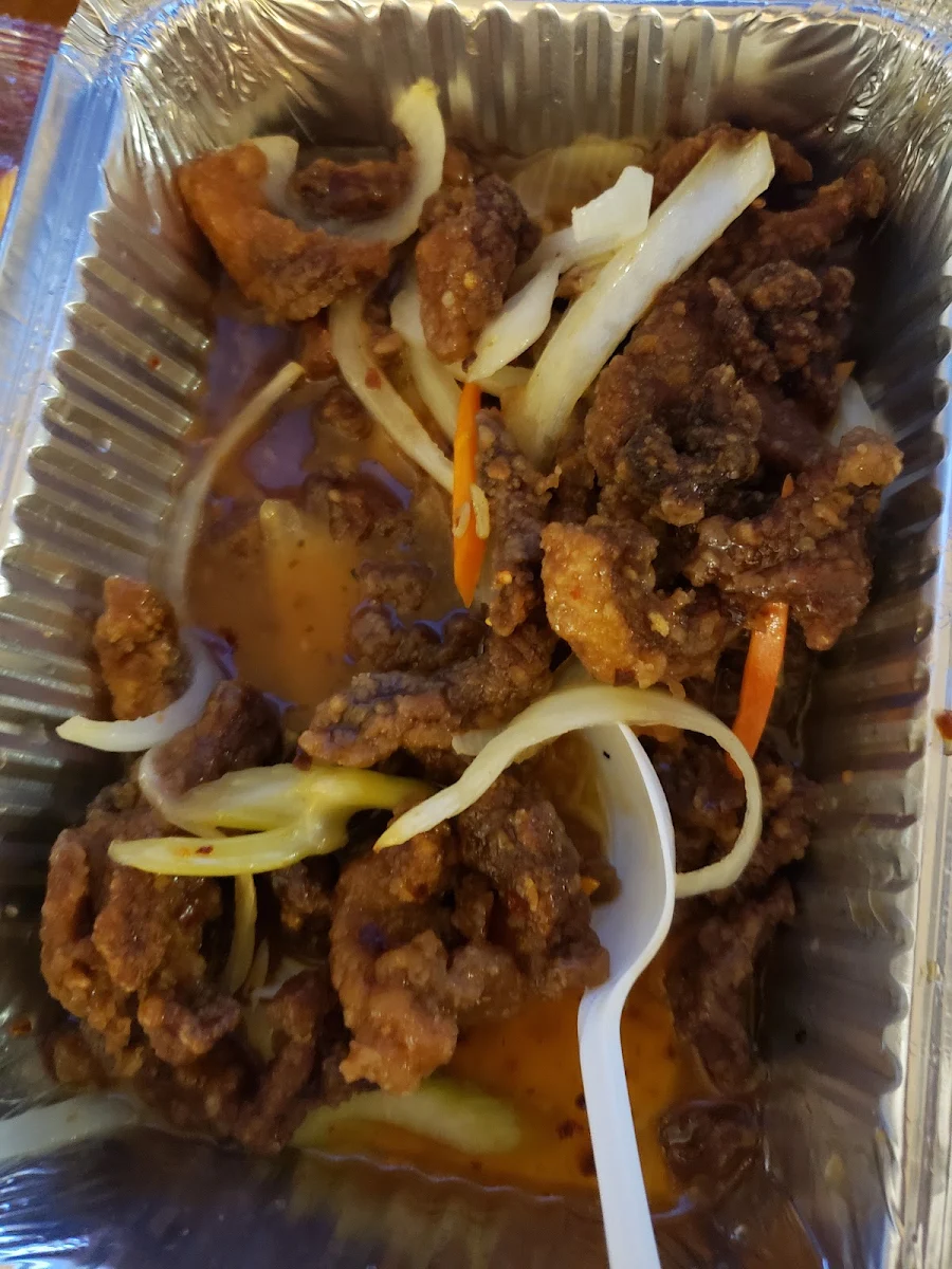 Ginger Beef, MeiMei Chinese Restaurant
