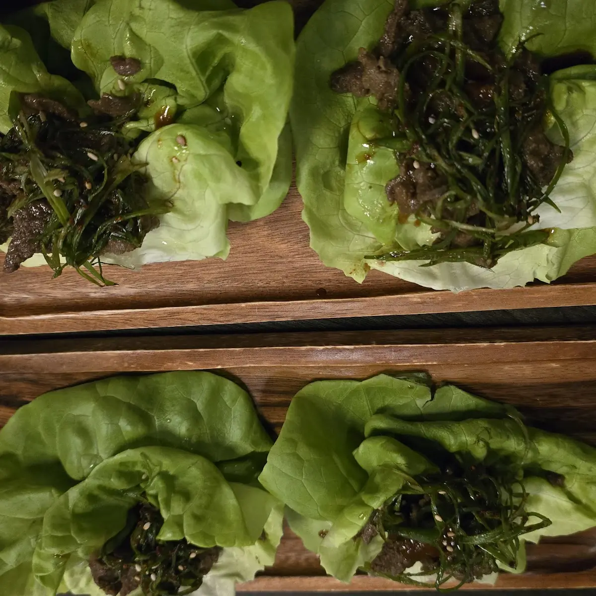 Wagyu Lettuce Wrap