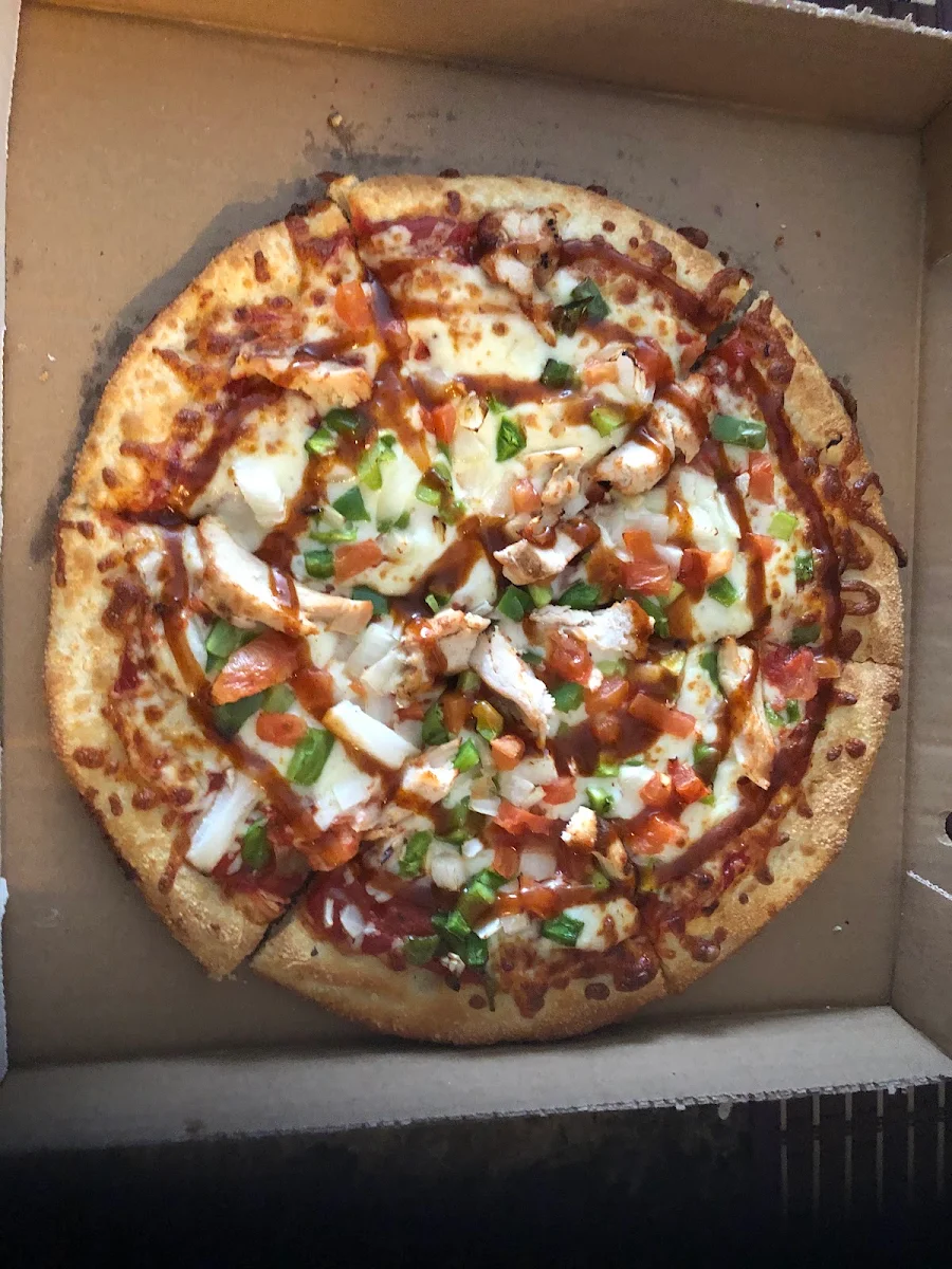 BBQ Chicken Pizza, Papa Mario's Pizza