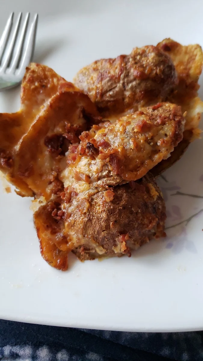 Potato Skins with Cheese, Papa Mario's Pizza