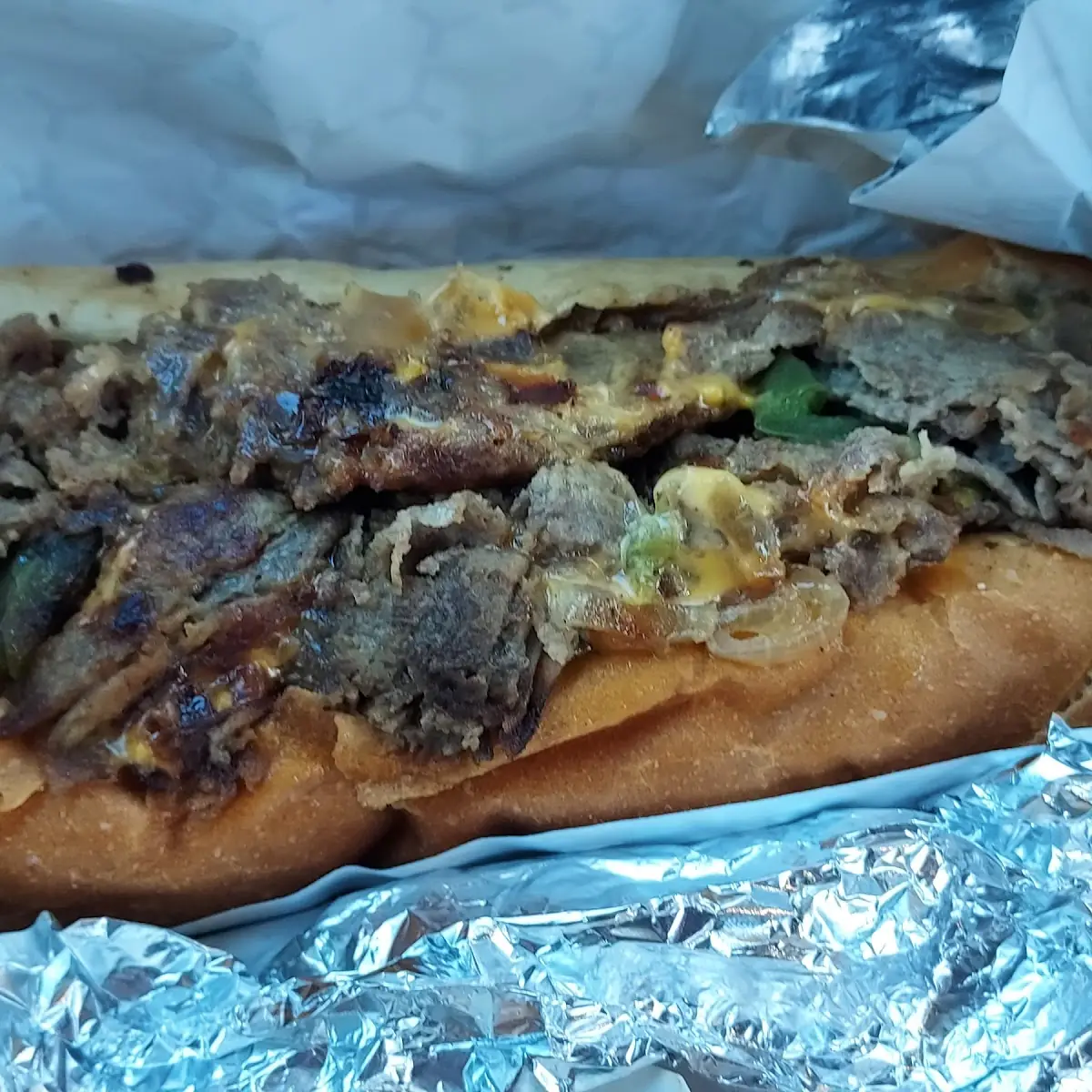Philly Cheese Steak Sandwich