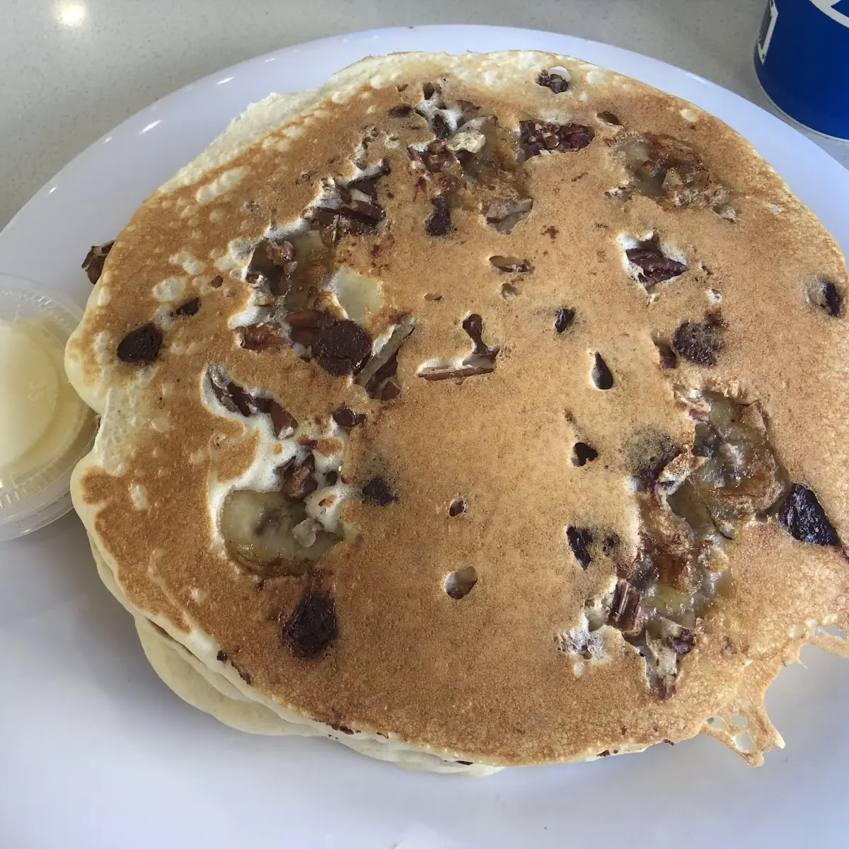 Pecan and Banana Pancakes Short Stack Pancakes