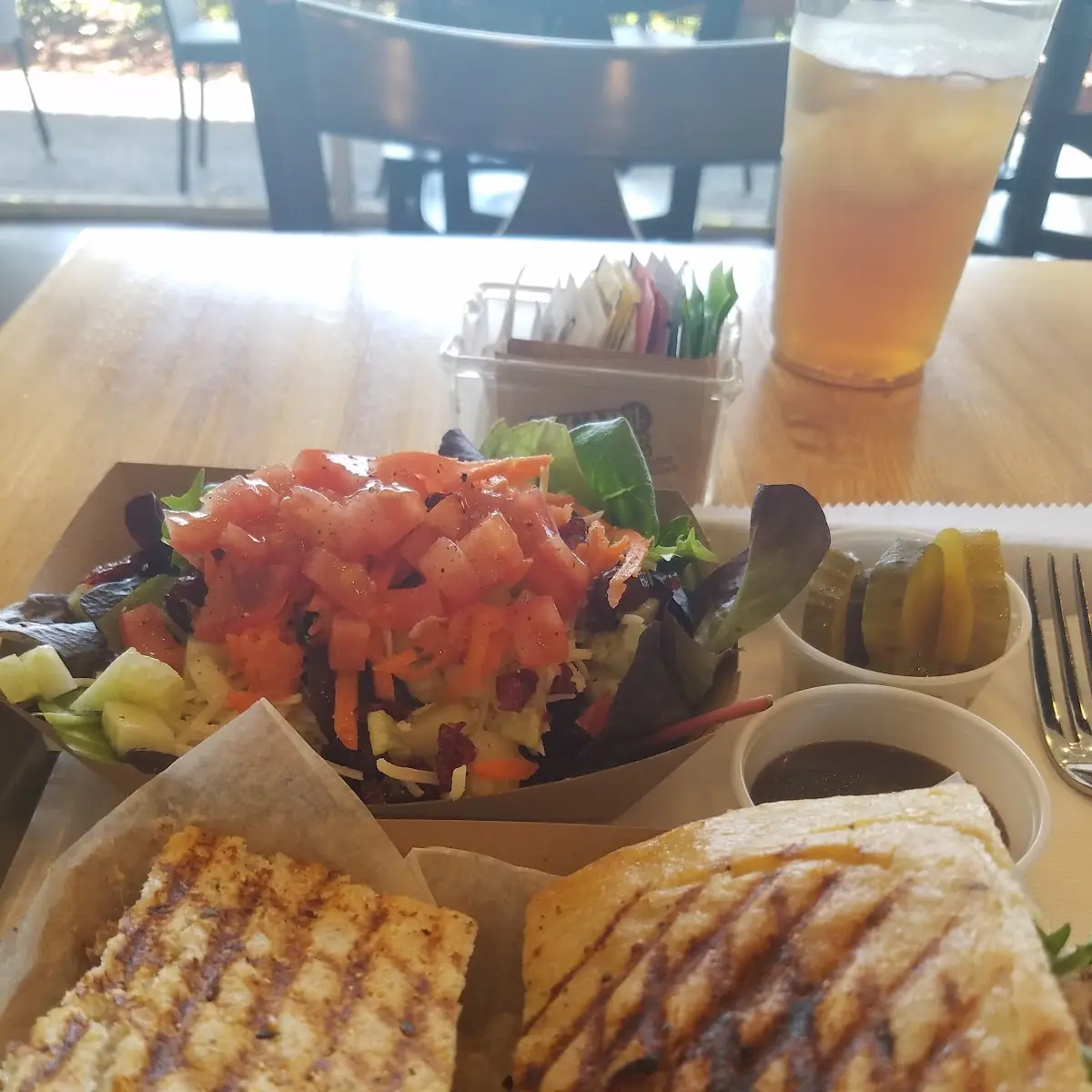 Side Salad & 1 2 Panini