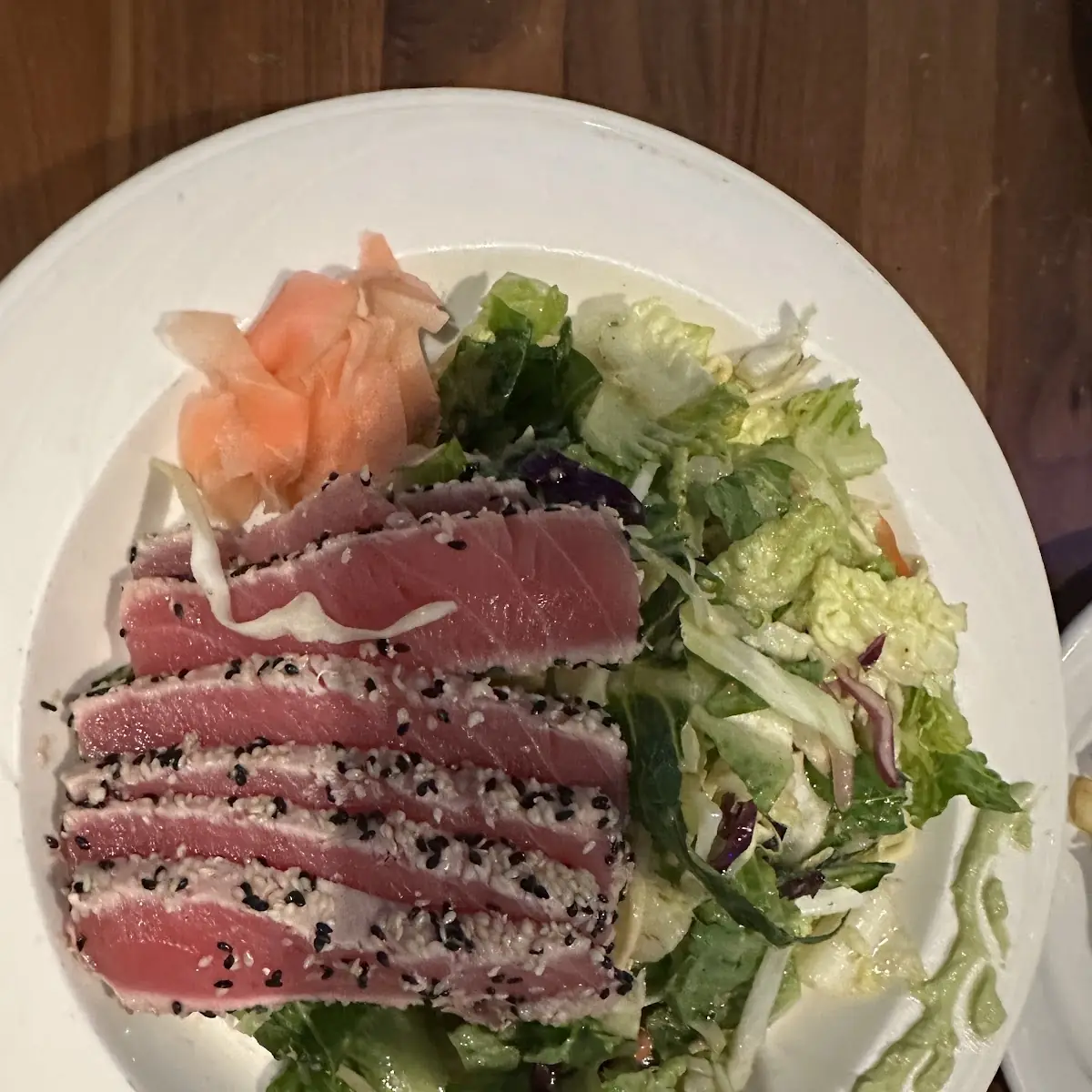Sesame Seared Sushi Grade Ahi Tuna Salad