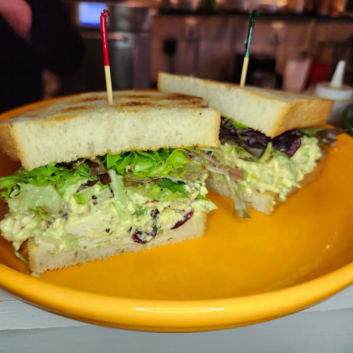 Curried Chicken Salad Sandwich
