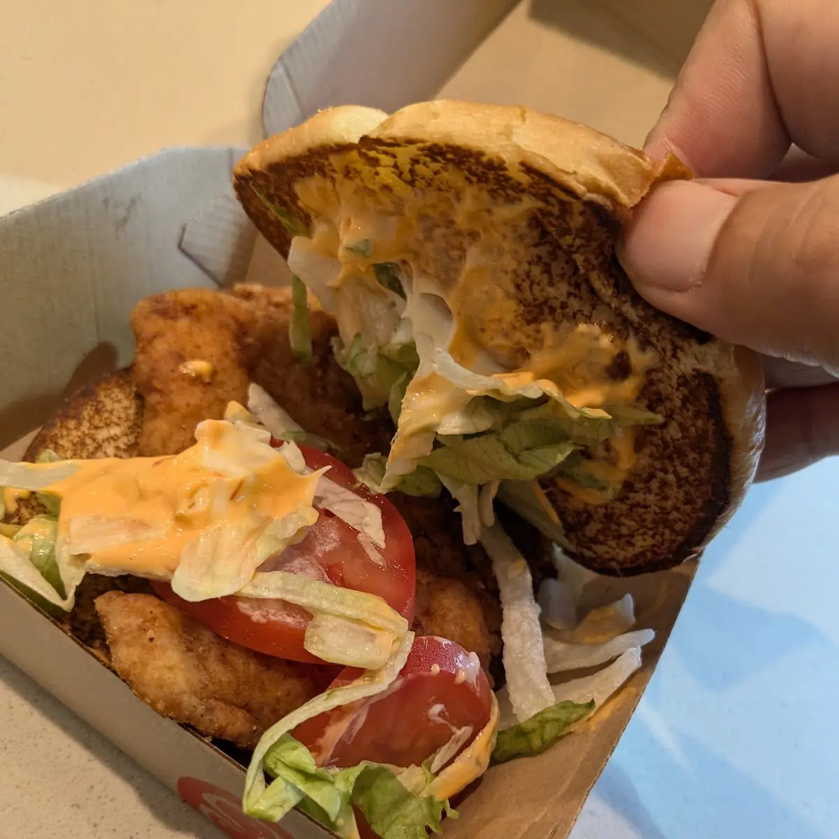 Deluxe Crispy Chicken Sandwich